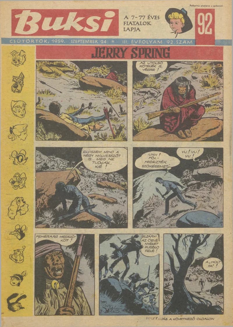 Buksi, 3. évf. 1959. szeptember 24. 92. sz.