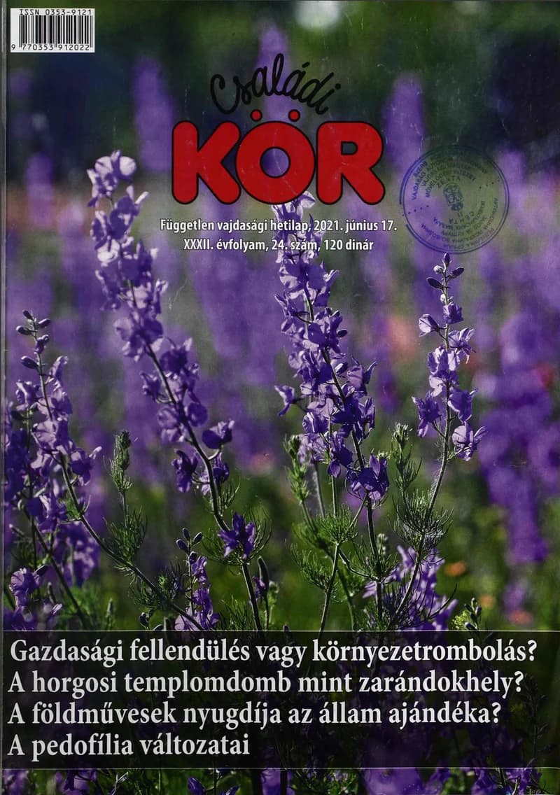 Családi Kör, 32. évf. 2021. június 17. 24. sz.