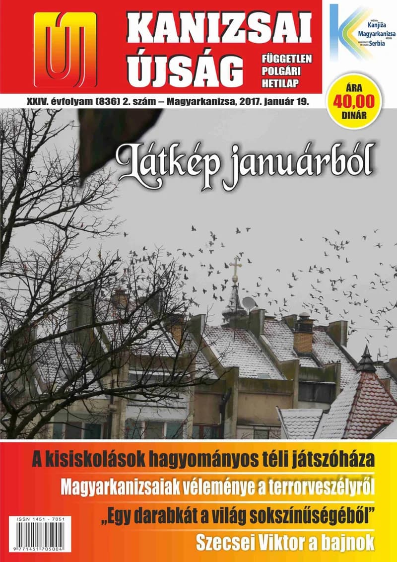Új Kanizsai Újság, 24. évf. 2017. január 19. 2. sz.