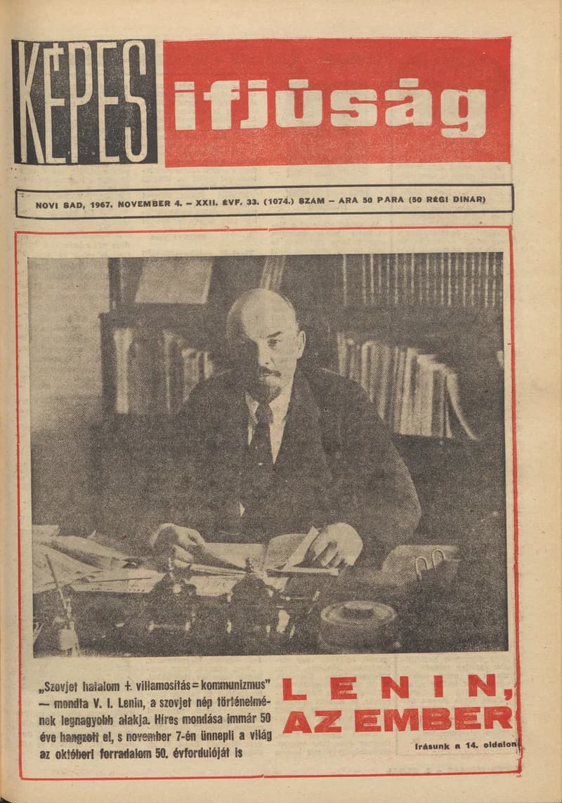 Képes Ifjúság, 23. évf. 1967. november 4. 33. sz. 1–32. oldal