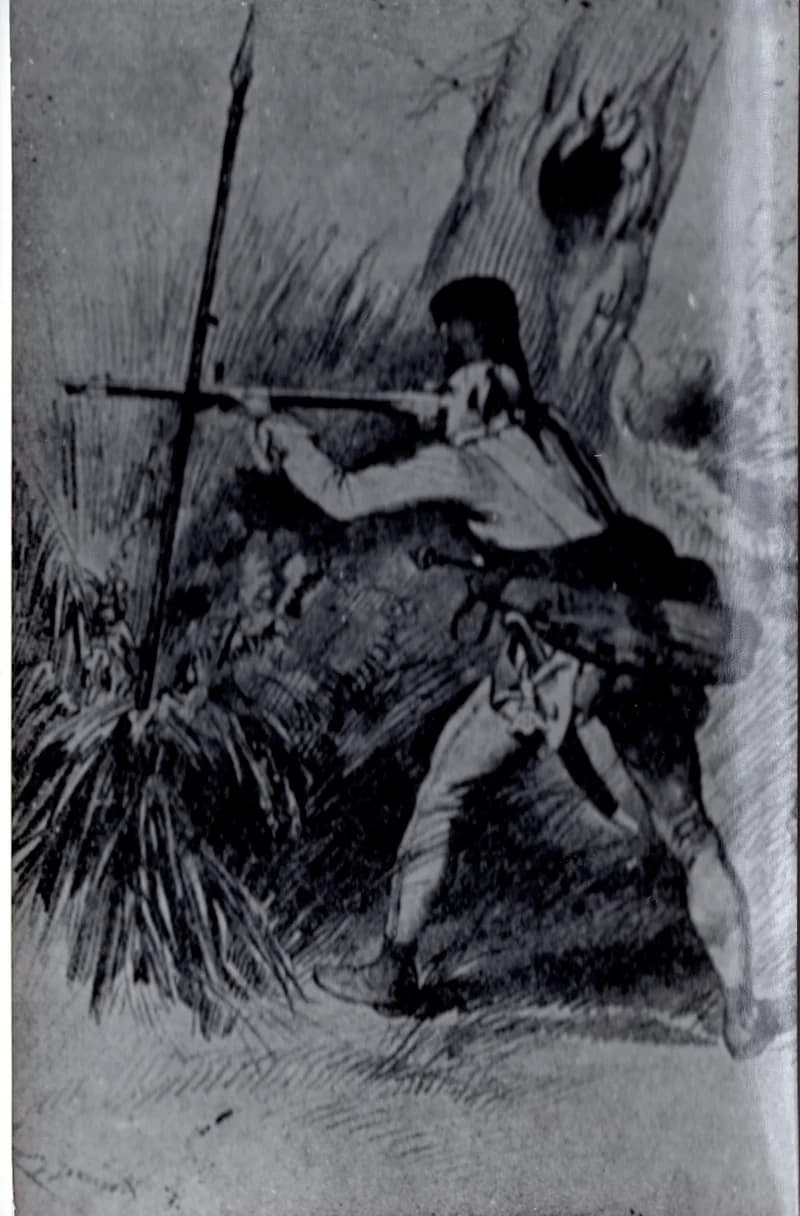 Lövész határőr (1750-1790)