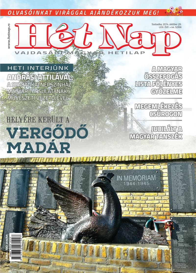 7 Nap, 69. évf. 2014. október 29. 44. sz.