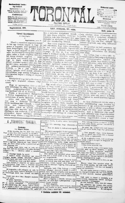 Torontál, 25. évf. 1896. június 16. 137. sz.