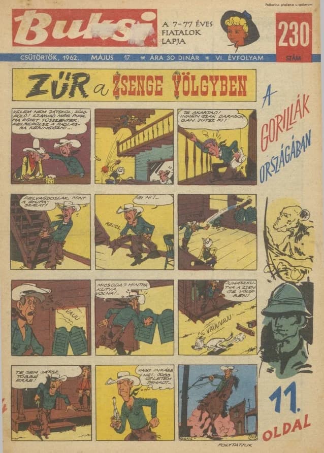 Buksi, 6. évf. 1962. május 17. 230. sz.