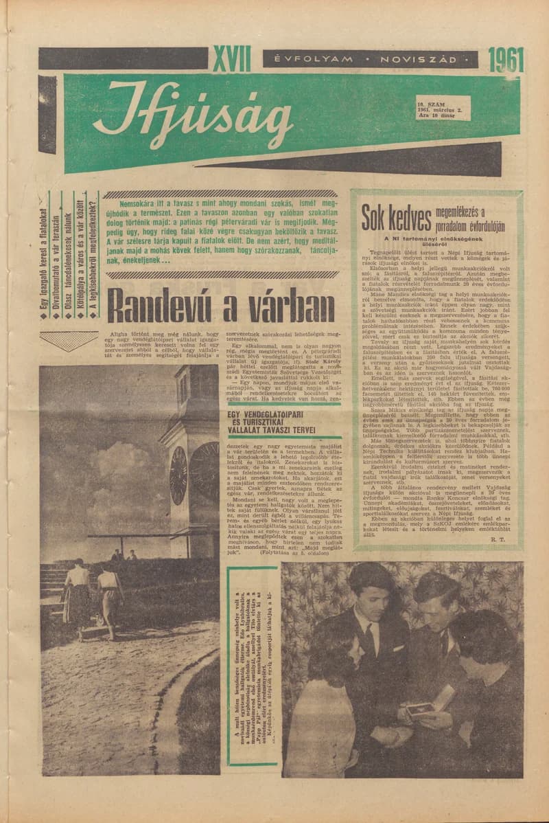 Ifjúság, 17. évf. 1961. március 2. 10. sz.