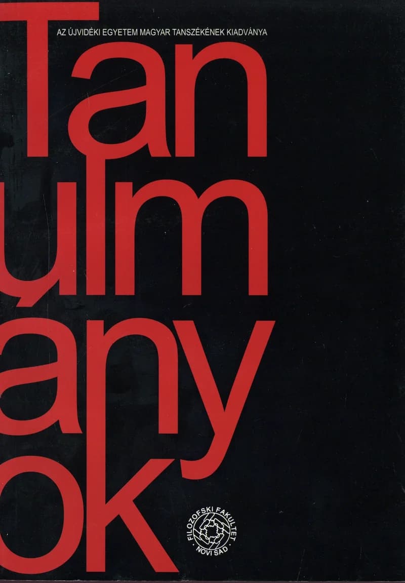 Tanulmányok, 49. évf. 2019. 2. sz. 1–135. oldal