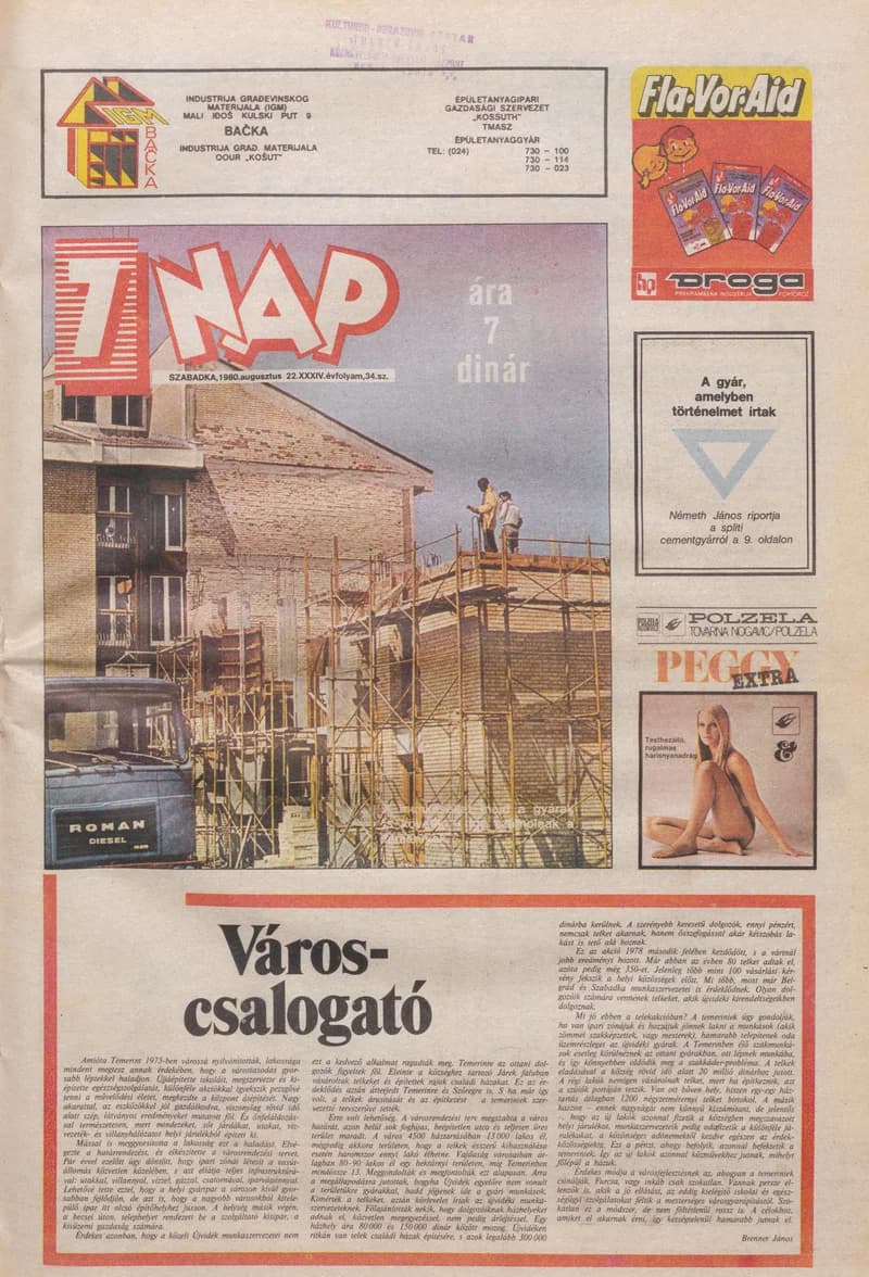 7 Nap, 35. évf. 1980. augusztus 22. 34. sz. 1–20. oldal