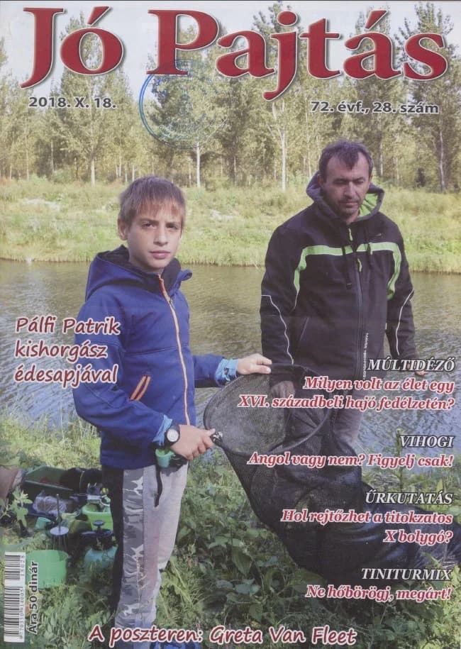 Jó Pajtás, 72. évf. 2018. október 18. 28. sz.