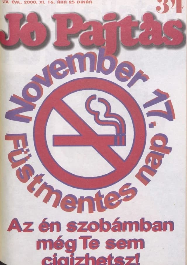 Jó Pajtás, 54. évf. 2000. november 16. 34. sz.