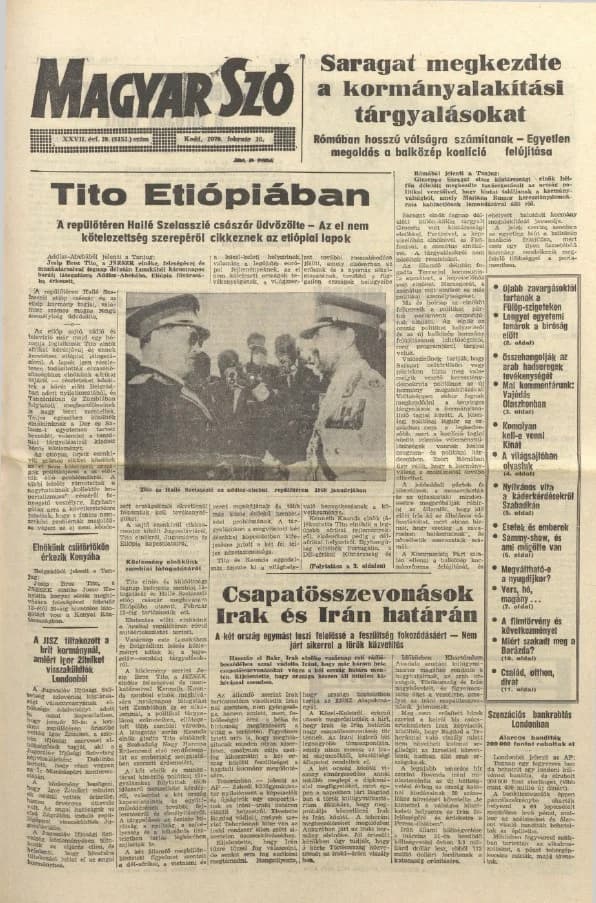 Magyar Szó, 27. évf. 1970. február 10. 39. sz. 1–16. oldal