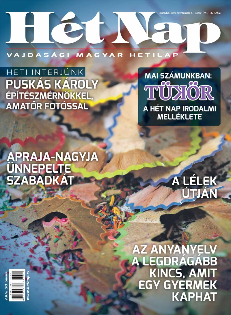 7 Nap, 74. évf. 2019. szeptember 4. 36. sz.