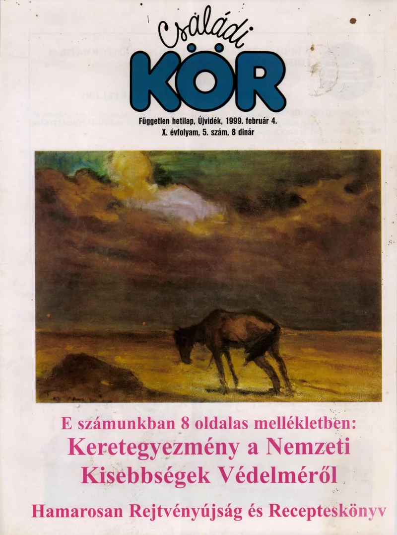 Családi Kör, 10. évf. 1999. február 4. 5. sz.