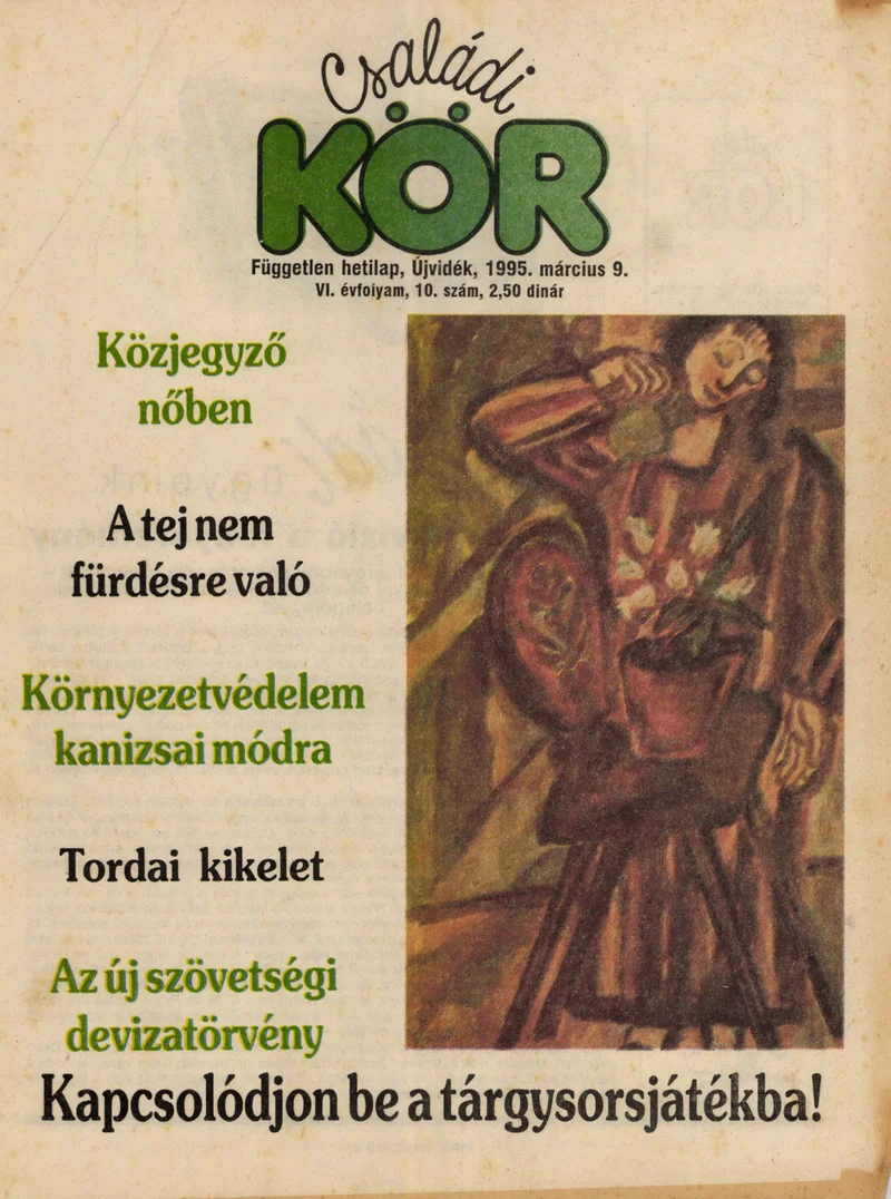 Családi Kör, 6. évf. 1995. március 9. 10. sz.