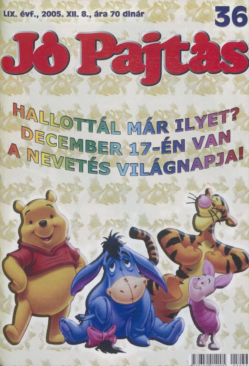 Jó Pajtás, 59. évf. 2005. december 8. 36. sz.
