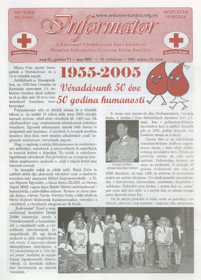 Informator, 6. évf. 2005. május 1. 55. sz.