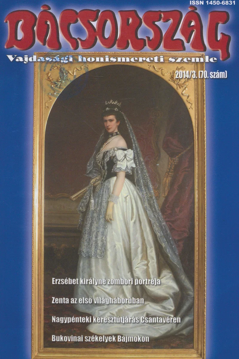 Bácsország, 20. évf. 2014. 3. sz.