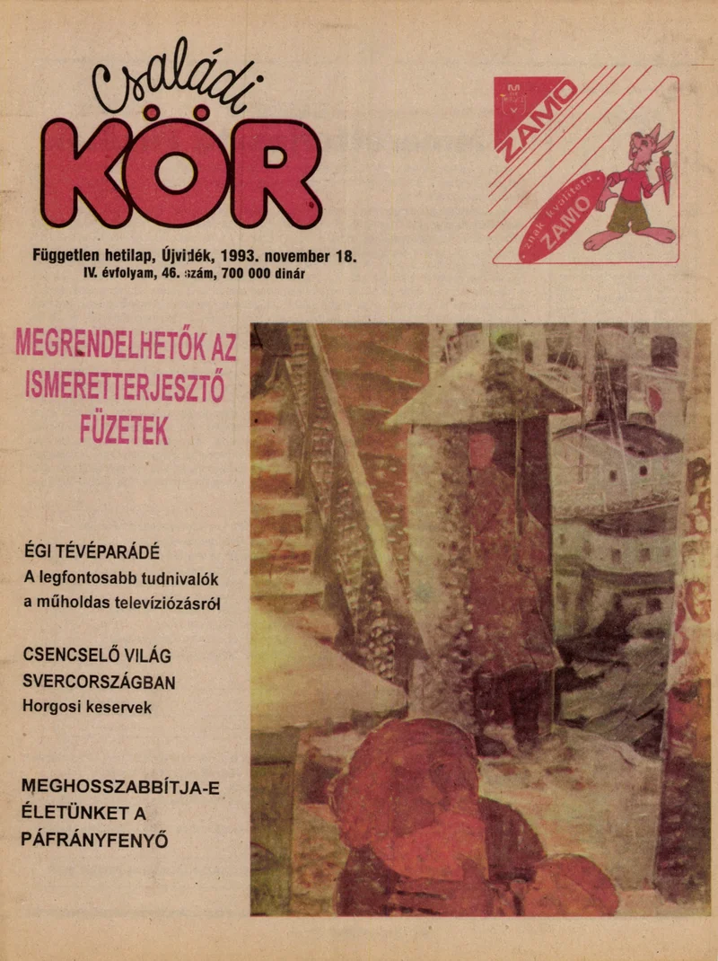 Családi Kör, 4. évf. 1993. november 18. 46. sz.