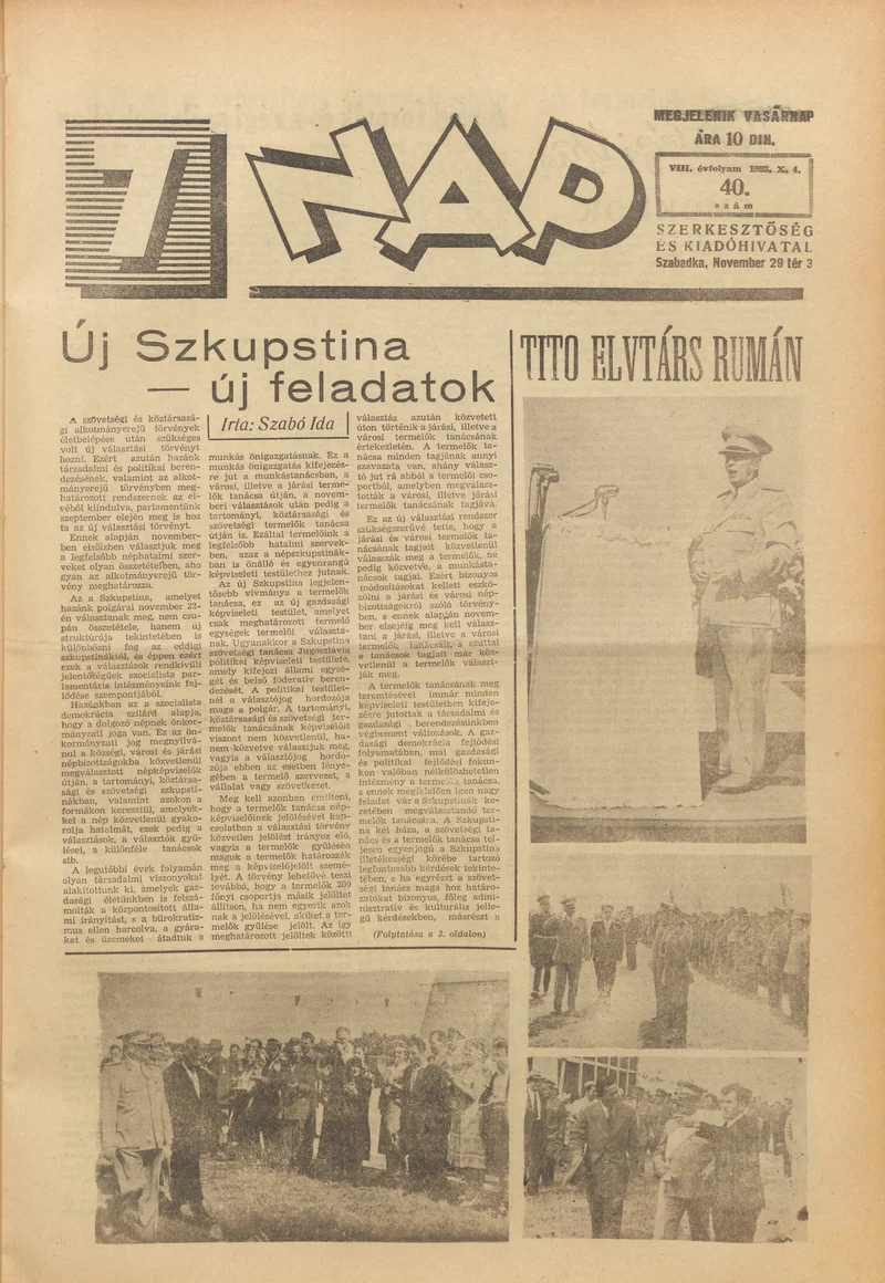 7 Nap, 8. évf. 1953. október 4. 40. sz. 1–16. oldal