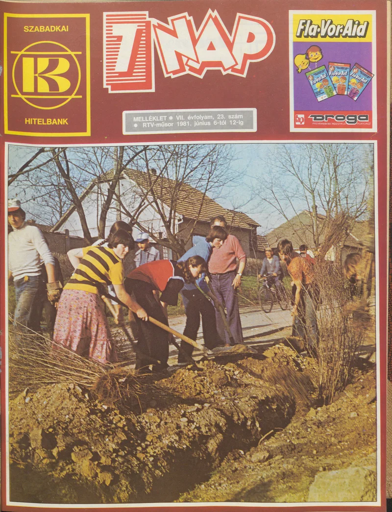 7 Nap melléklet, 7. évf. 1981. június 6. – 12. 23. sz.