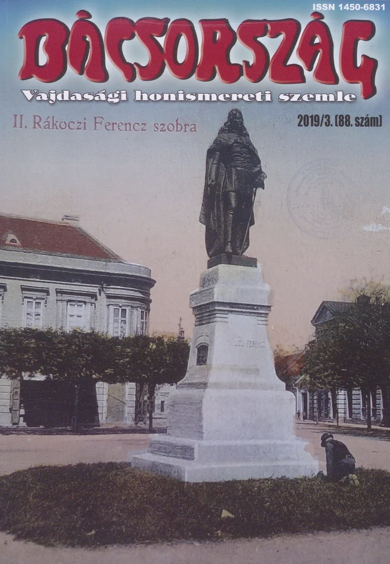 Bácsország, 25. évf. 2019. 3. sz.