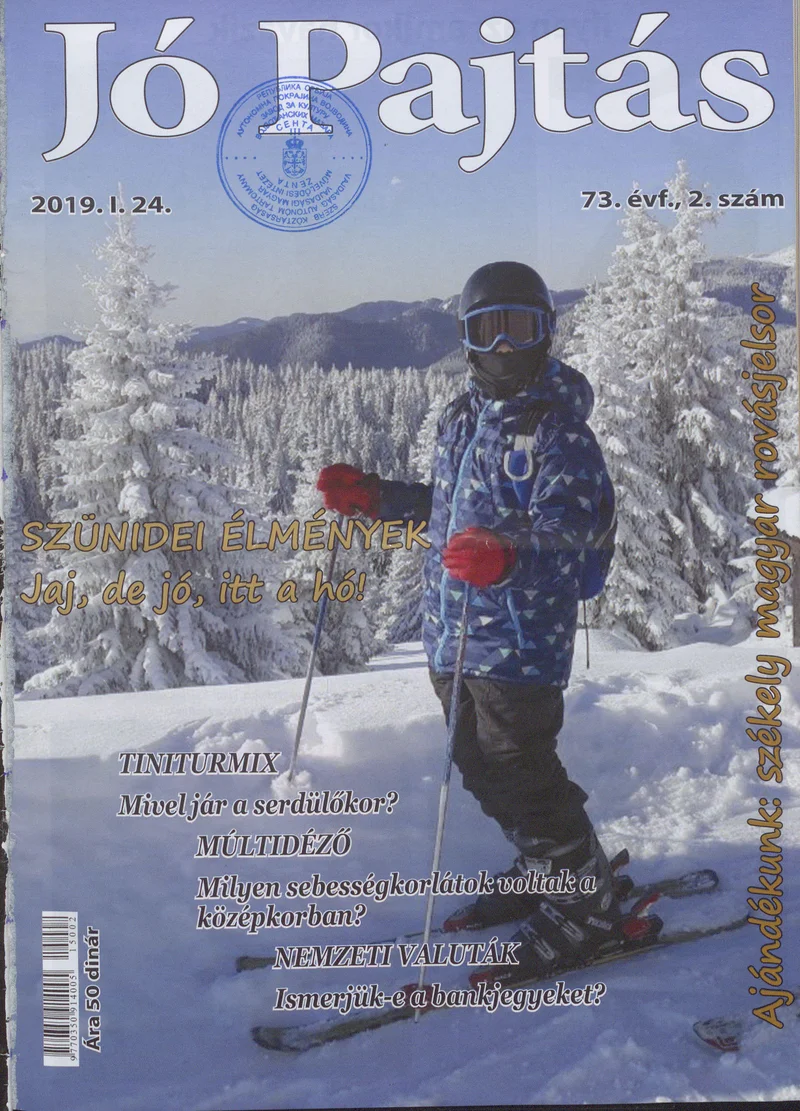 Jó Pajtás, 73. évf. 2019. január 24. 2. sz.