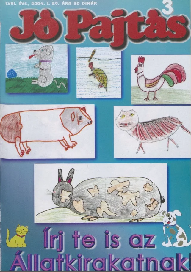 Jó Pajtás, 58. évf. 2004. január 29. 3. sz.