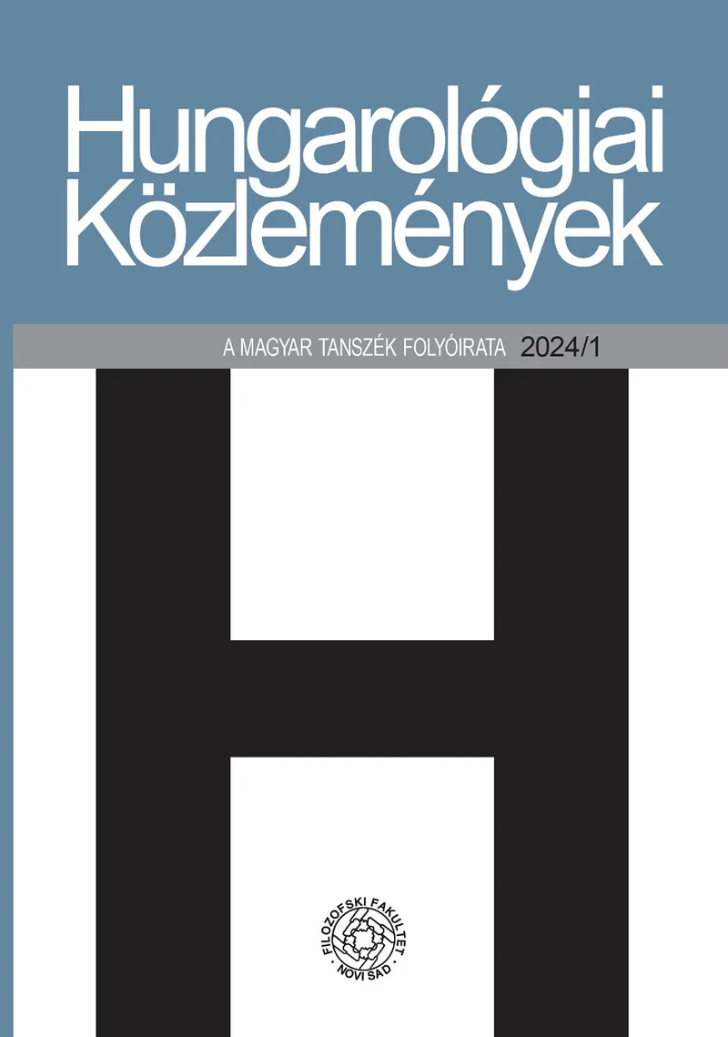 Hungarológiai Közlemények, 55. évf. 2024. 1. sz.