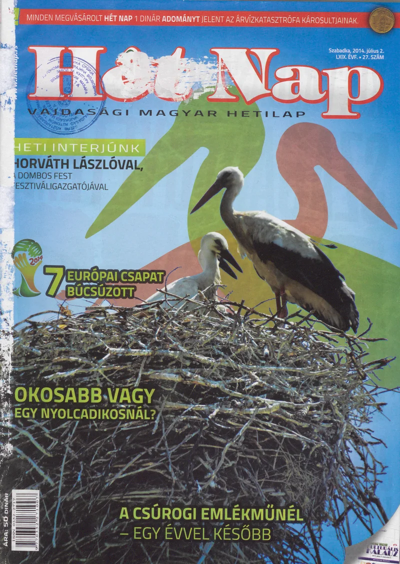7 Nap, 69. évf. 2014. július 2. 27. sz.