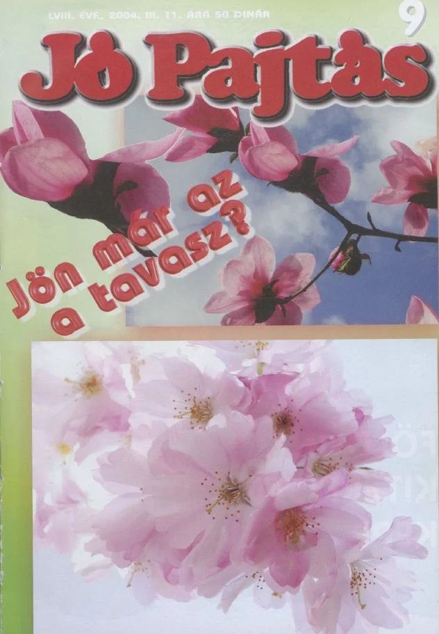 Jó Pajtás, 58. évf. 2004. március 11. 9. sz.