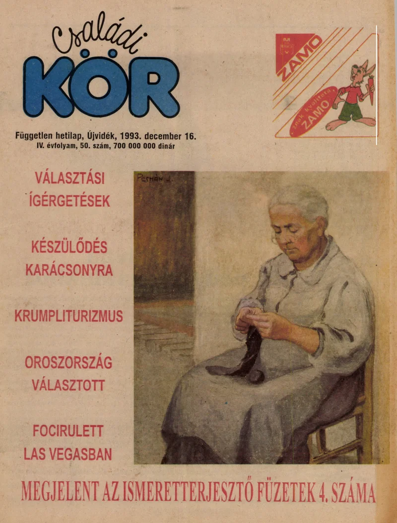 Családi Kör, 4. évf. 1993. december 16. 50. sz.