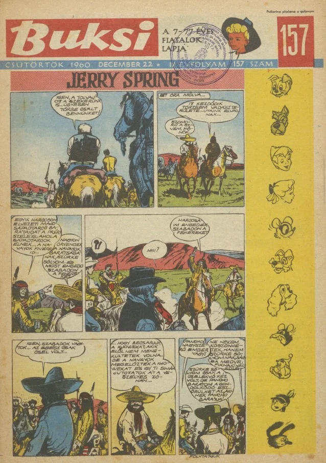 Buksi, 4. évf. 1960. december 22. 157. sz.