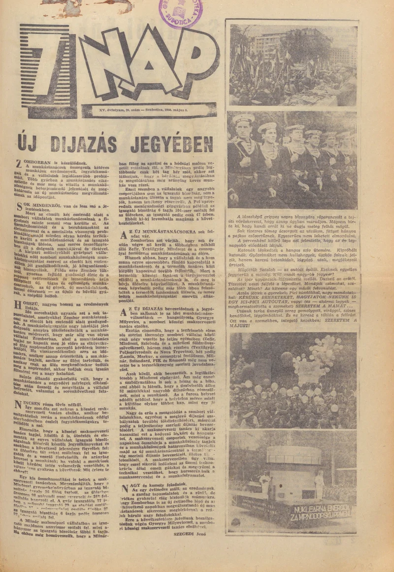 7 Nap, 15. évf. 1960. május 8. 20. sz.