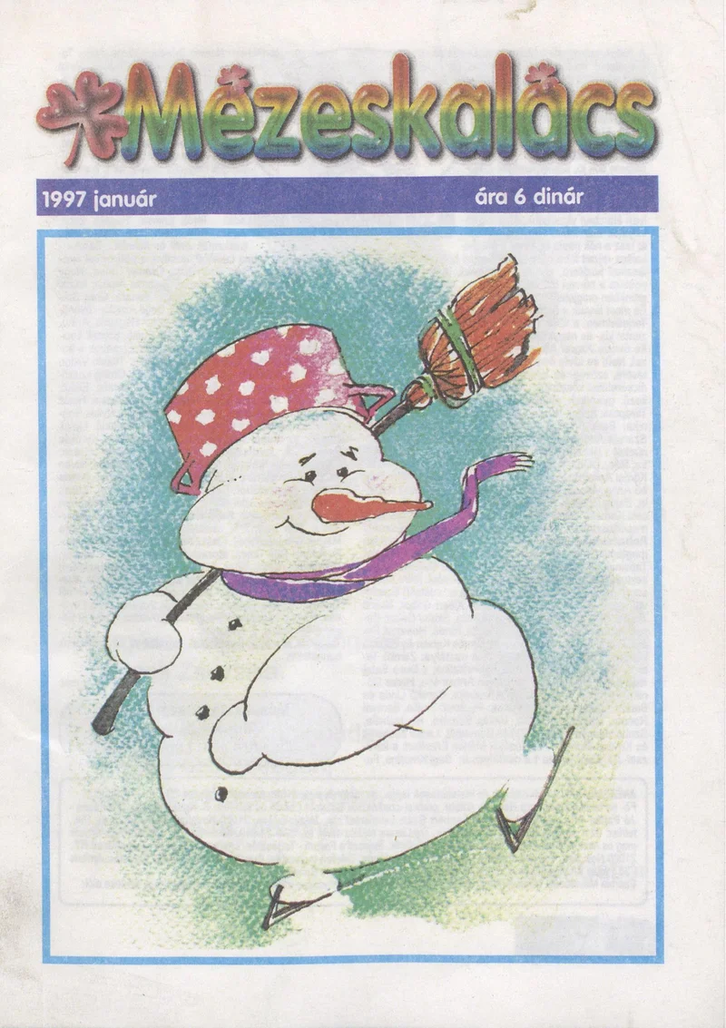 Mézeskalács, 45. évf. 1997. január. 1. sz.