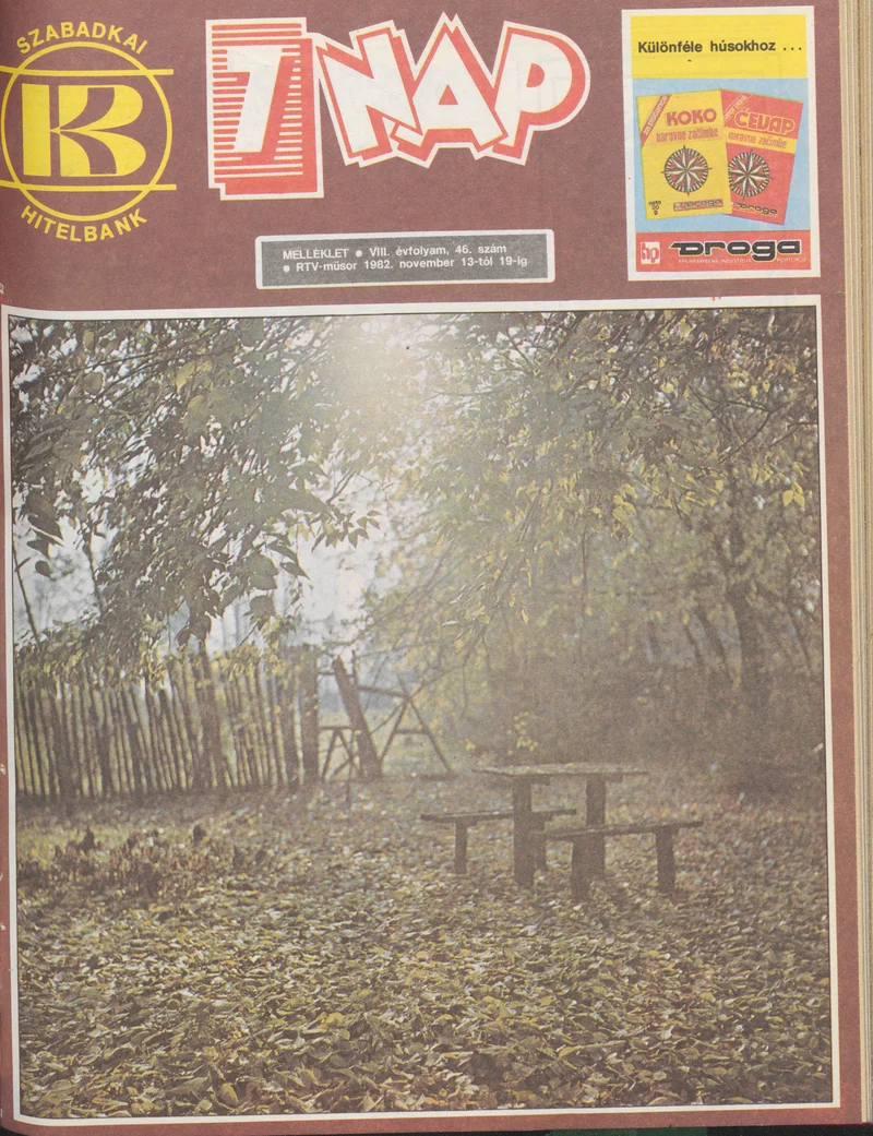 7 Nap melléklet, 8. évf. 1982. november 13. – 19. 46. sz.