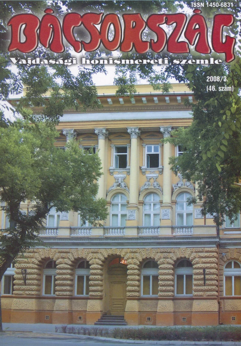 Bácsország, 14. évf. 2008. 3. sz.