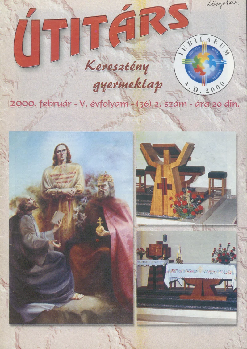 Útitárs, 5. évf. 2000. február 1. 2. sz.