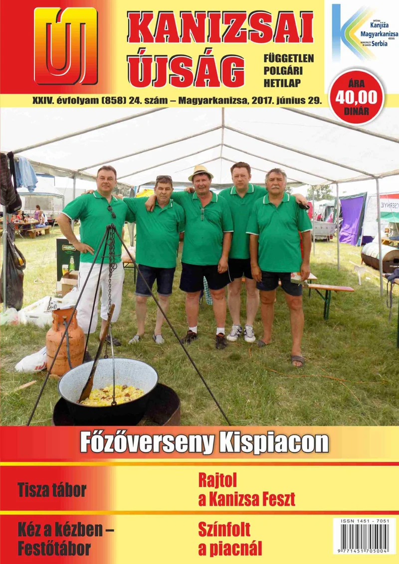 Új Kanizsai Újság, 24. évf. 2017. június 29. 24. sz.