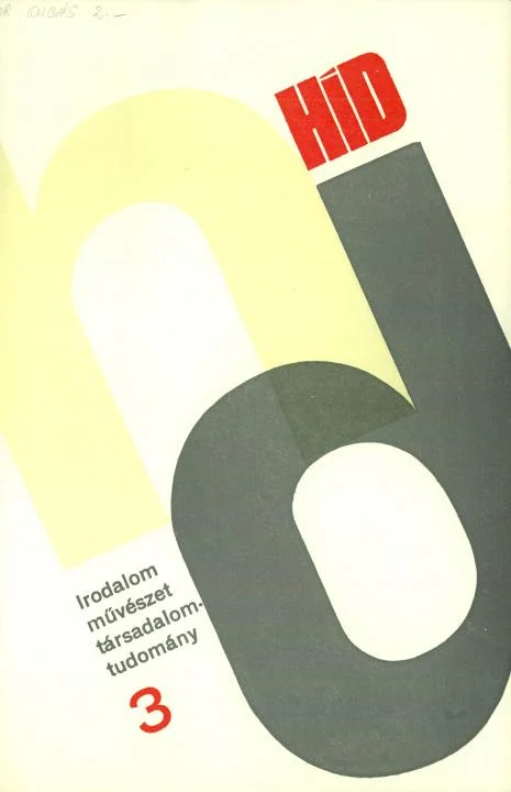 Híd, 38. évf. 1974. március. 3. sz. 243–360. oldal