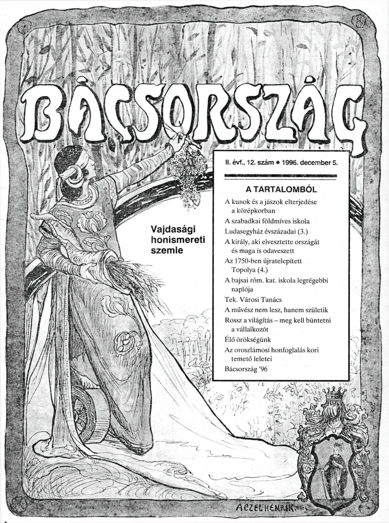 Bácsország, 2. évf. 1996. december 5. 12. sz.