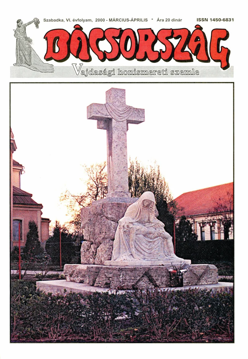 Bácsország, 6. évf. 2000. március – április. 2. sz.
