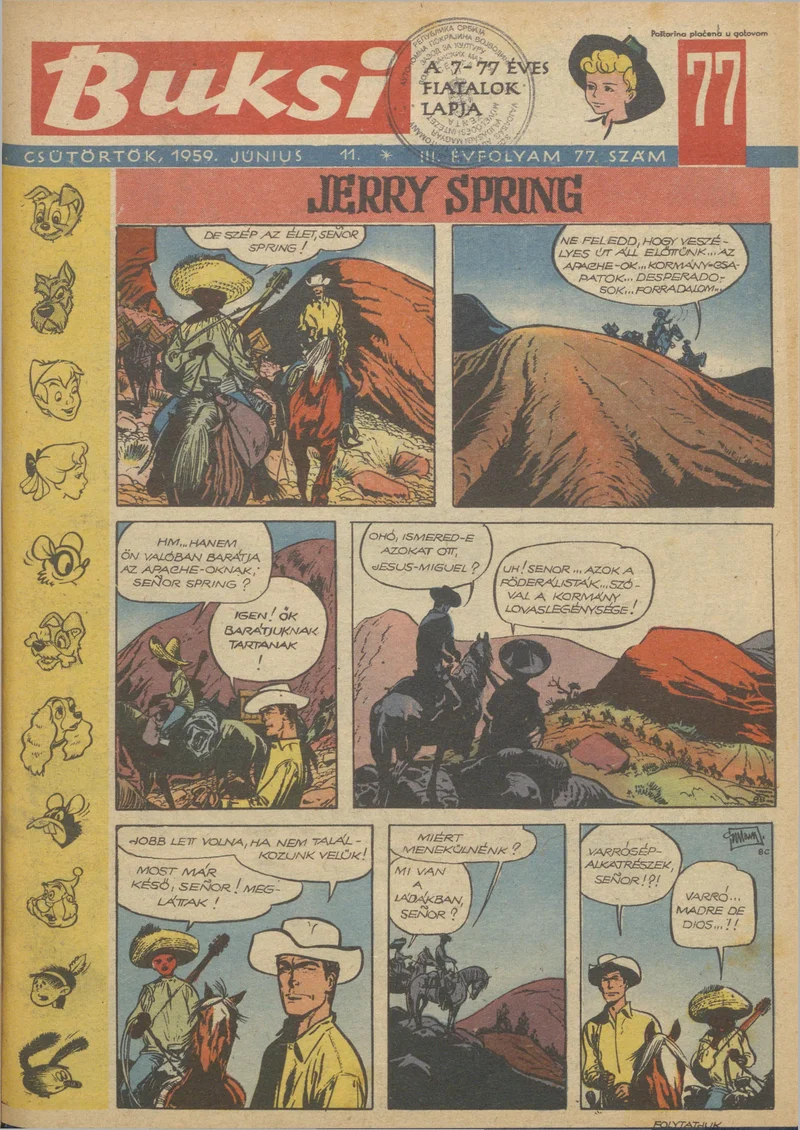 Buksi, 3. évf. 1959. június 11. 77. sz.