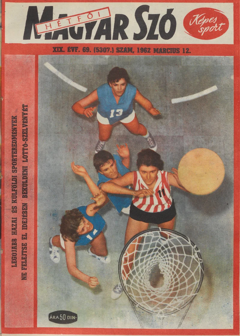 Hétfői Magyar Szó, 19. évf. 1962. március 12. 69. sz.