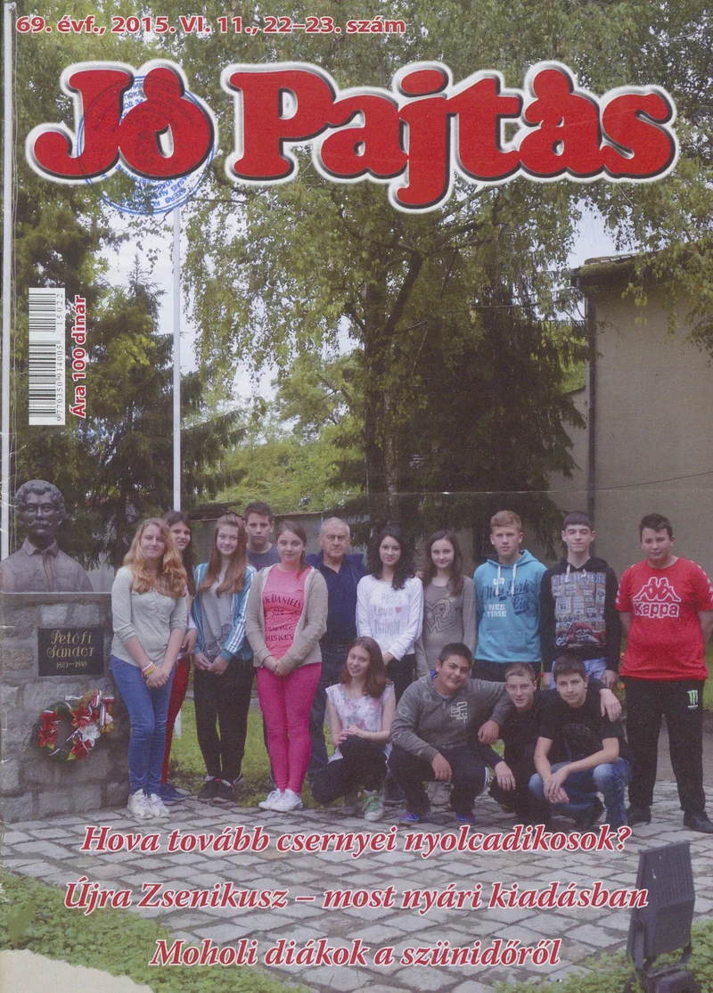 Jó Pajtás, 69. évf. 2015. június 11. 22–23. sz.