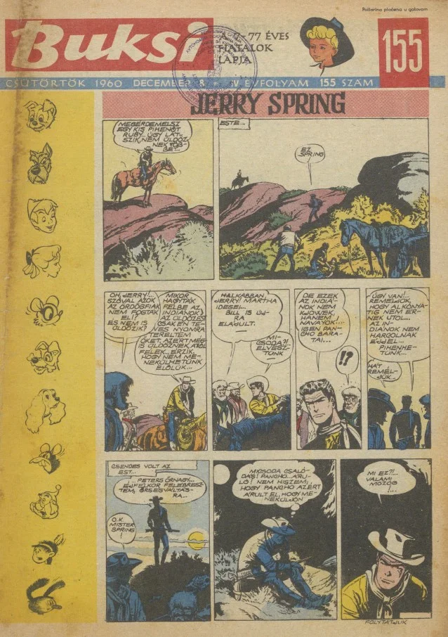 Buksi, 4. évf. 1960. december 8. 155. sz.