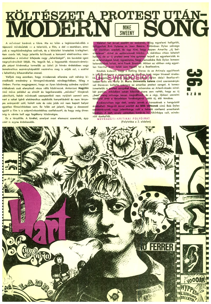 Új Symposion, 4. évf. 1968. április. 36. sz. 1–32. oldal