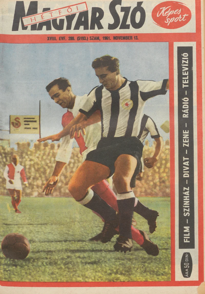 Hétfői Magyar Szó, 18. évf. 1961. november 13. 280. sz.