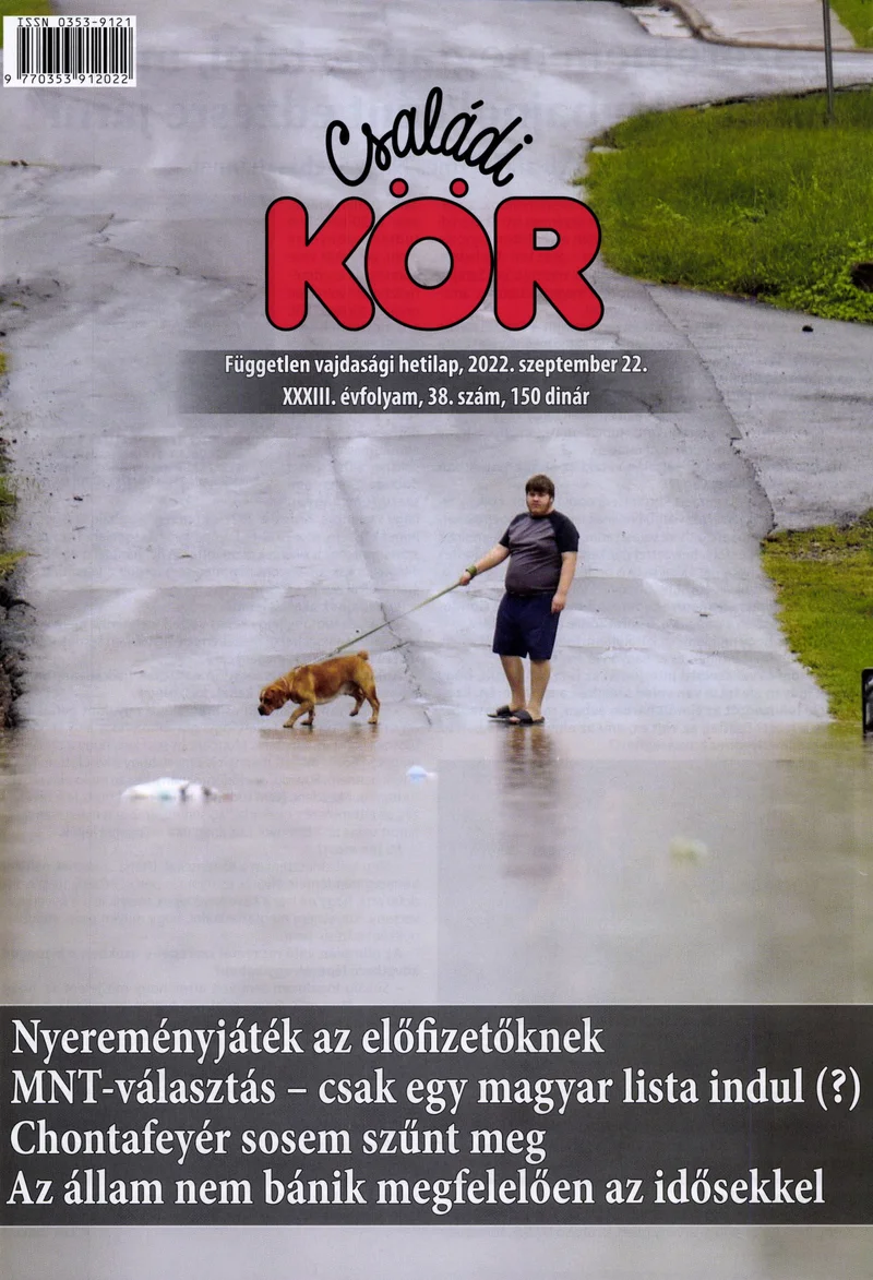 Családi Kör, 33. évf. 2022. szeptember 22. 38. sz.