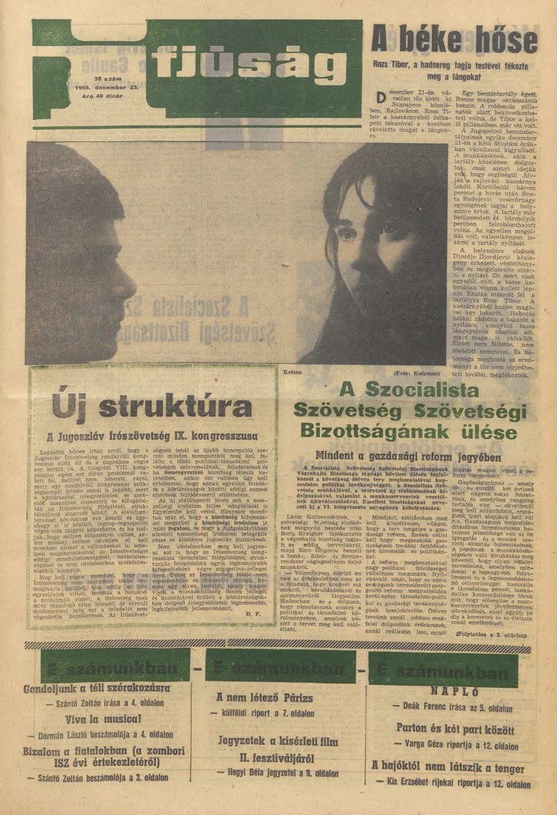Ifjúság, 21. évf. 1965. december 23. 38. sz.
