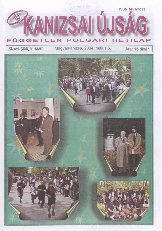 Új Kanizsai Újság, 11. évf. 2004. május 6. 9. sz.