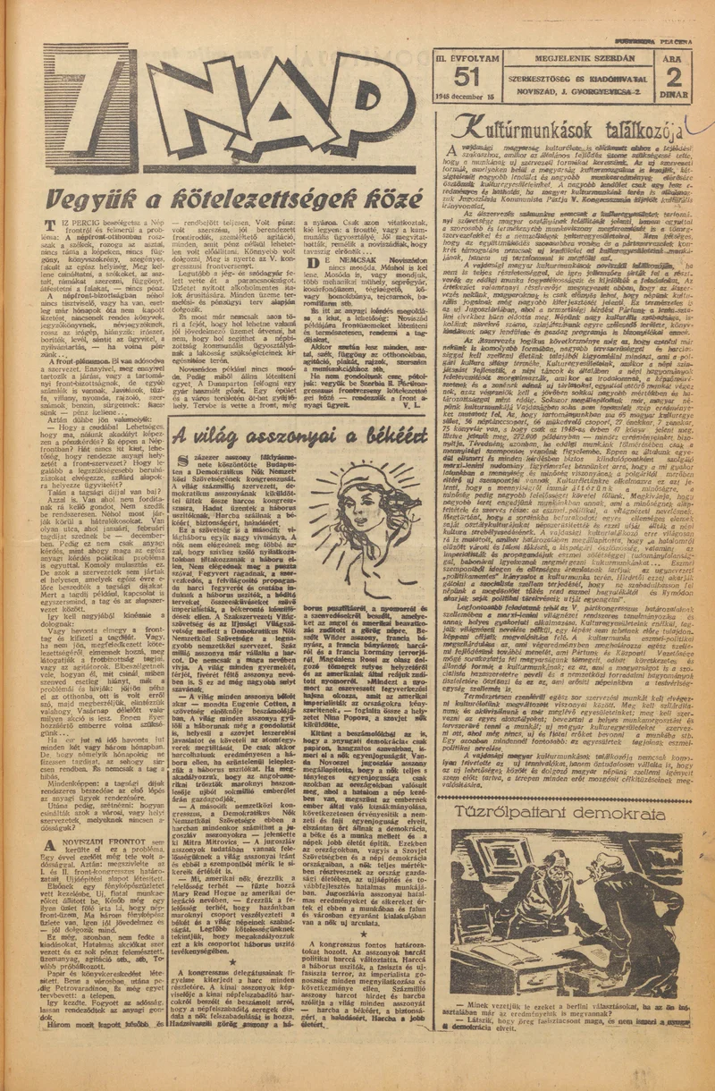 7 Nap, 3. évf. 1948. december 15. 51. sz. 1–4. oldal